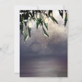 Treurwilboom & Metselwerk Lampen Uitnodigingen (Achterkant)