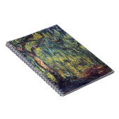 Treurwilg door Claude Monet, Vintage Fine Art Notitieboek (Rechterzijde)