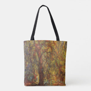 Treurwilg door Claude Monet, Vintage Fine Art Tote Bag