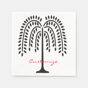 Treurwilg Silhouette Thunder_Cove Servet