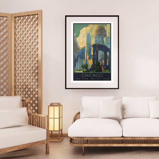  trevelposter van Chicago Poster