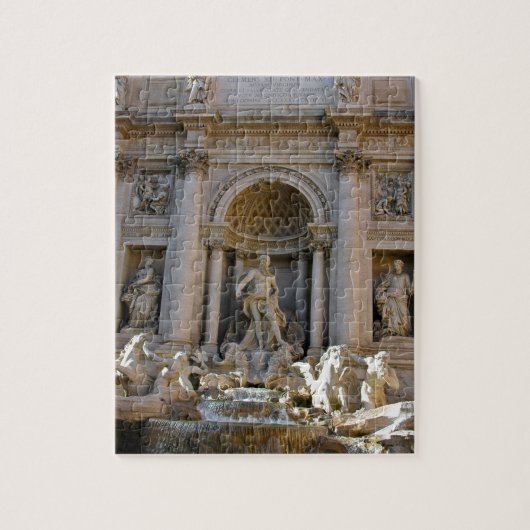 Trevi Brunnen in Rom - Italien Legpuzzel (Verticaal)