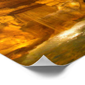 Trevi-fontein bij nacht (HDR) Poster (Hoek)