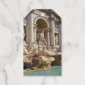 Trevi fontein cadeaulabels (Achterkant)