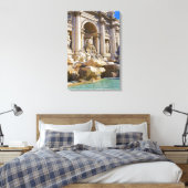 Trevi fontein canvas afdruk (Insitu (Slaapkamer))