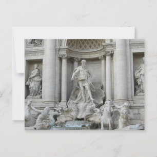 Trevi Fontein Fontana di Trevi Rome Italië Briefkaart