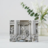 Trevi Fontein Fontana di Trevi Rome Italië Briefkaart (Staand voorkant)