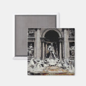 Trevi-fontein, gebouwd 1732-62 magneet (Voorkant / Achterkant)