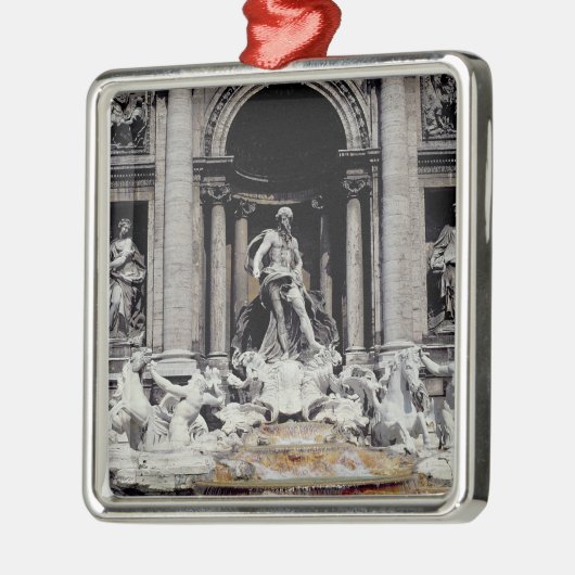 Trevi-fontein, gebouwd 1732-62 metalen ornament (Links)