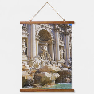 Trevi fontein hangend wandkleed