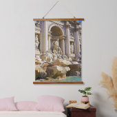 Trevi fontein hangend wandkleed (Slaapkamer)