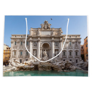 Trevi fontein in de vroege ochtend - Rome, Italië Groot Cadeauzakje
