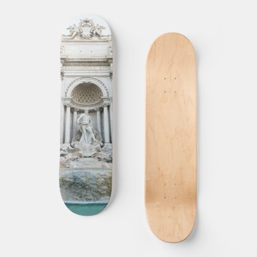 Trevi-fontein in Rome #1 #reis #muur #art Persoonlijk Skateboard (Voorkant)