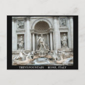 Trevi-fontein in Rome, Italië Briefkaart (Voorkant)