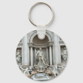 Trevi-fontein in Rome, Italië Sleutelhanger (Voorkant)