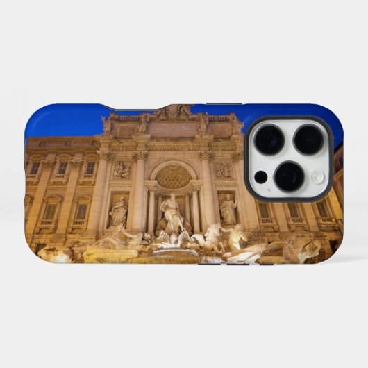 Trevi fontein iPhone hoesje (Achterkant horizontaal)