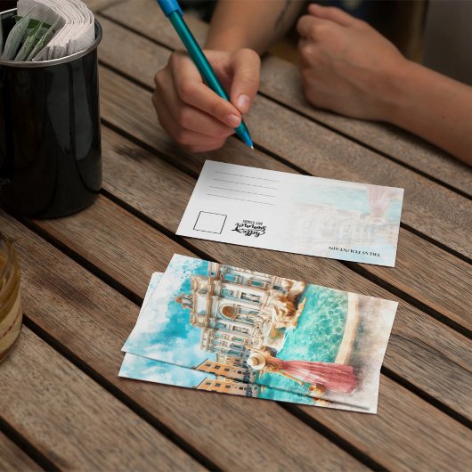 Trevi Fontein Italië Briefkaart