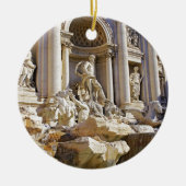 Trevi fontein keramisch ornament (Voorkant)
