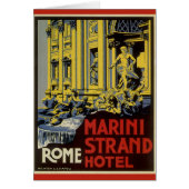 Trevi-fontein, Marini Strand Hotel, Rome (Voorkant)