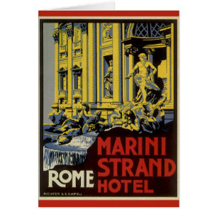  Trevi-fontein, Marini Strand Hotel, Rome