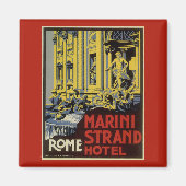 Trevi-fontein, Marini Strand Hotel, Rome Magneet (Voorkant)