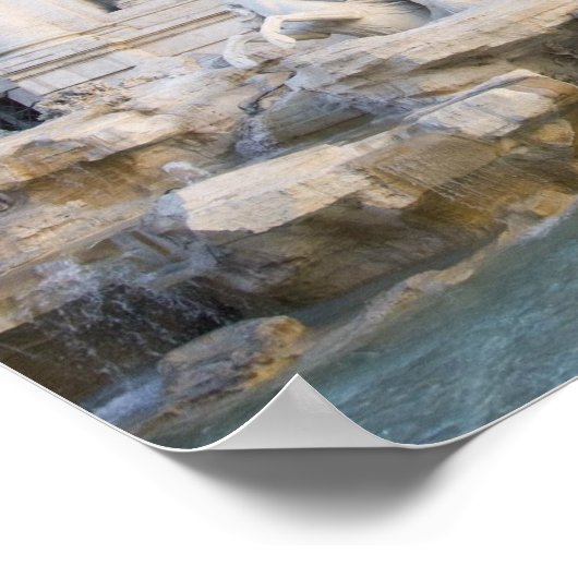 Trevi fontein poster (Hoek)