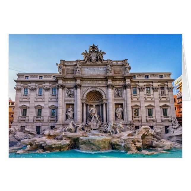 Trevi fontein, Roma, Italië (Voorkant Horizontaal)