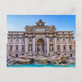 Trevi fontein, Roma, Italië Briefkaart (Voorkant)