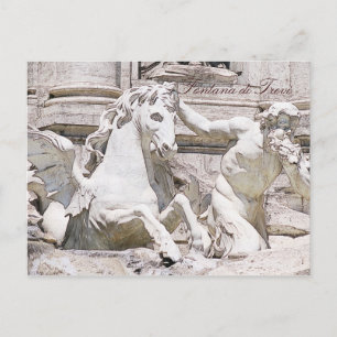Trevi-fontein, Rome Briefkaart