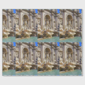 Trevi Fontein Rome Fotografie Cadeaupapier (Vlak)