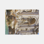 Trevi Fontein Rome Fotografie Fleece Deken (Voorkant (Horizontaal))