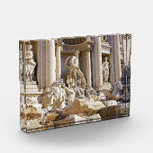 Trevi Fontein Rome Fotografie Fotoblokken (Links)