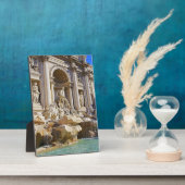 Trevi Fontein Rome Fotografie Fotoplaat (Zijkant)