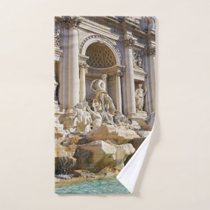Trevi Fontein Rome Fotografie Handdoek