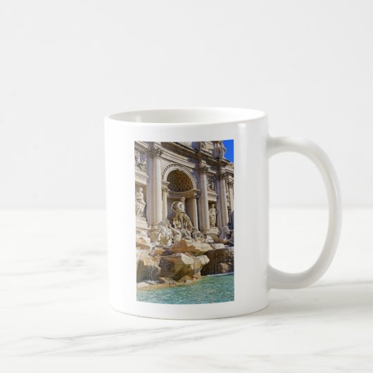 Trevi Fontein Rome Fotografie Koffiemok (Rechts)