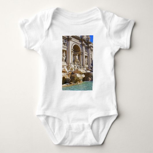 Trevi Fontein Rome Fotografie Romper (Voorkant)