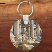 Trevi Fontein Rome Fotografie Sleutelhanger (Voorkant)