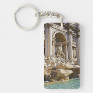 Trevi Fontein Rome Fotografie Sleutelhanger