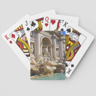 Trevi Fontein Rome Fotografie Speelkaarten