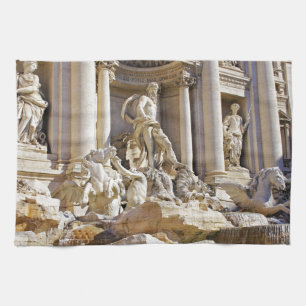 Trevi Fontein Rome Fotografie Theedoek