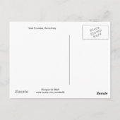 Trevi-fontein Rome, Italië Briefkaart (Achterkant)