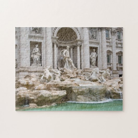 Trevi Fontein Rome Italië Legpuzzel (Horizontaal)