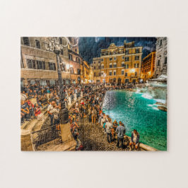 Trevi fontein Rome. Legpuzzel