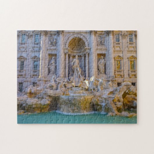 Trevi fontein Rome. Legpuzzel (Horizontaal)