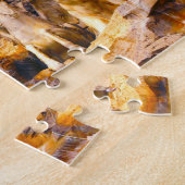 Trevi Fontein Rome. Legpuzzel (Zijkant)