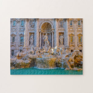Trevi fontein Rome. Legpuzzel