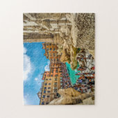 Trevi fontein Rome. Legpuzzel (Verticaal)