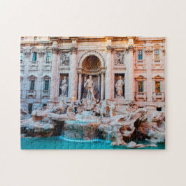 Trevi fontein Rome. Legpuzzel