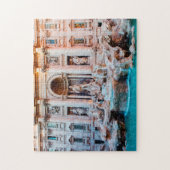Trevi fontein Rome. Legpuzzel (Verticaal)