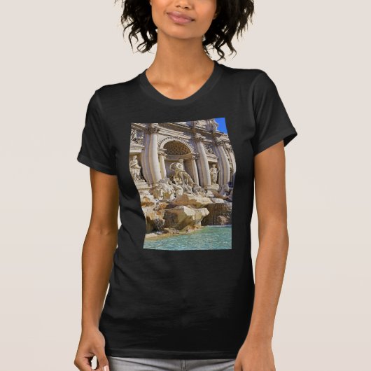 Trevi fontein t-shirt (Voorkant)